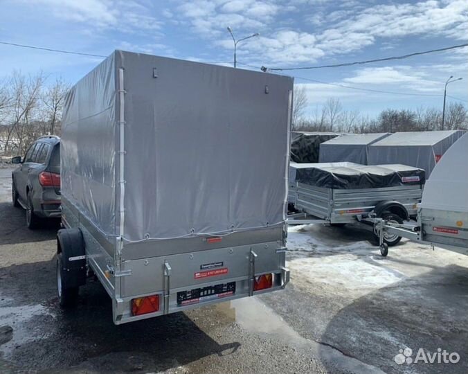 Сст 7132-09 с Евро тентом (цвет серый)