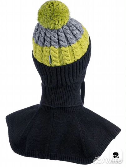 Комплект шапка и шарф для мальчика новый зима