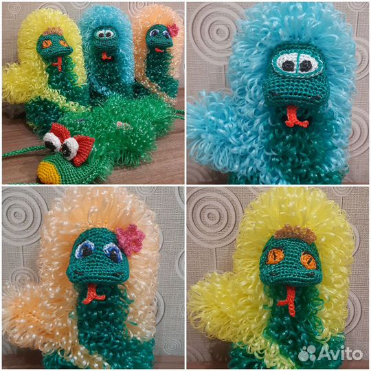 Мочалка-игрушка.