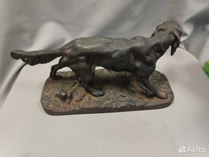 Каслинское литьё Собака Сеттер Куса СССР