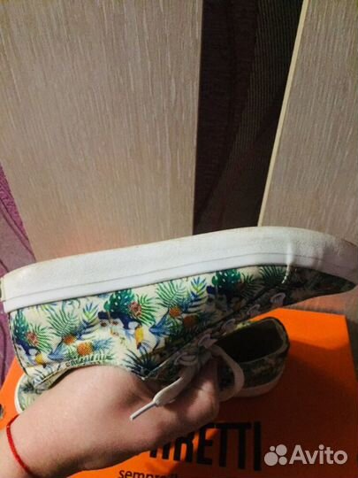 Кеды на девочку