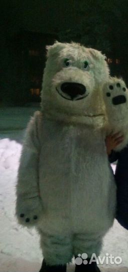 Продам костюм белого медведя