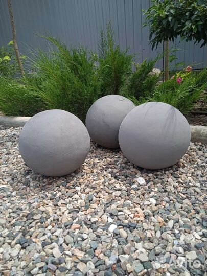Шары бетонные для ландшафтного дизайна