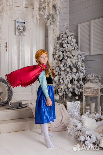 Костюм анны холодное сердце