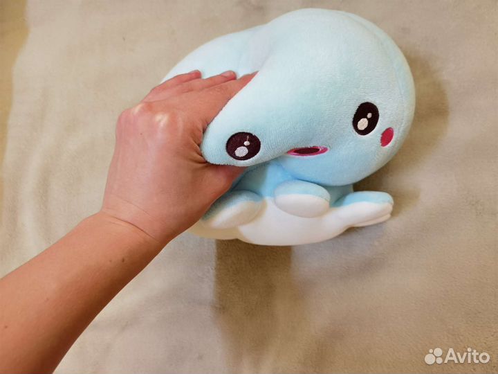 Детская мягкая игрушка антистресс осьминог