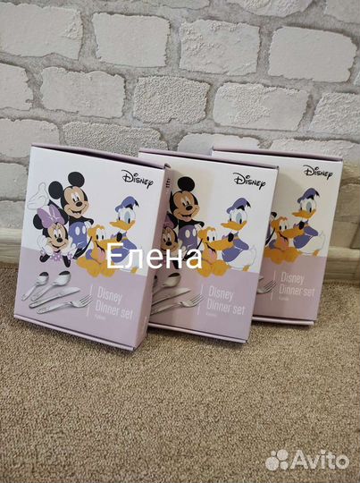 Столовые приборы детские Микки Маус