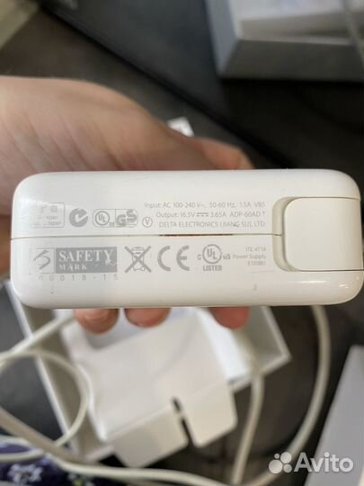 Зарядка для macbook pro magsafe 1 60w