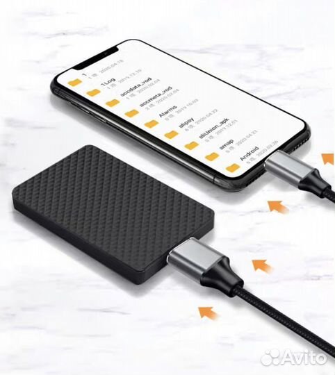 Дата-Кабель Type-C/Micro-USB 3.0