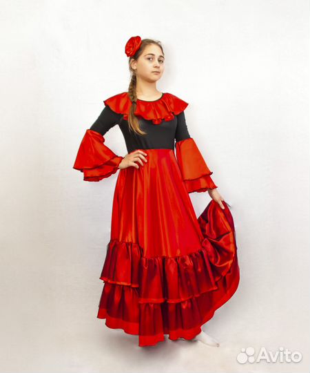 Костюм цыганки цыганочки, цыгана, испанки