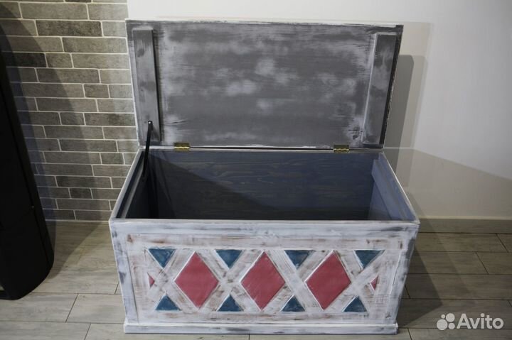 Сундук в стиле шебби шик