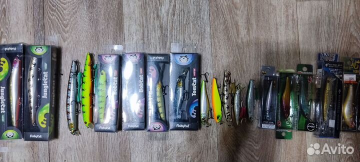 Воблер Tsunekichi, Fishycat, Strike Pro