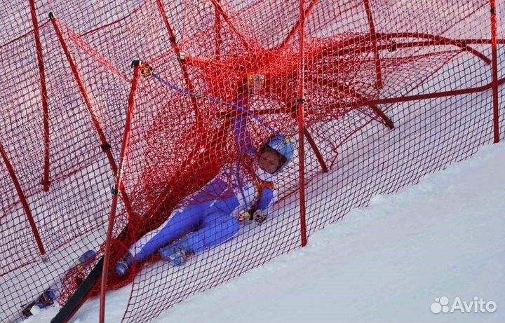 Сетка для горнолыжной трассы