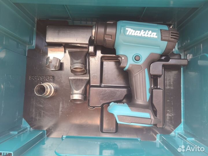 Аккумуляторный строительный фен Makita DHG 181ZK