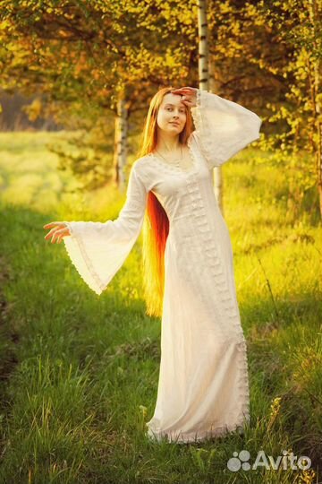 Эльфийское платье свадебное (пошив на заказ)