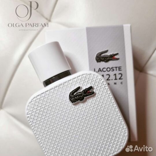 Lacoste L.12.12 Blanc 50ml оригинал