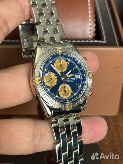 Breitling Chronomat Yellow Gold/Steel B13352