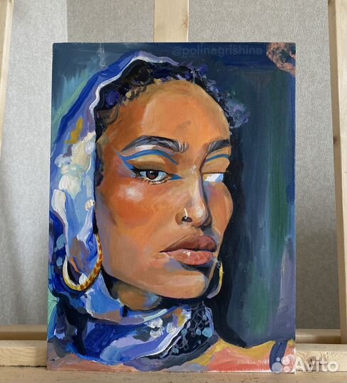 Картина «southern» 30*40, акрил