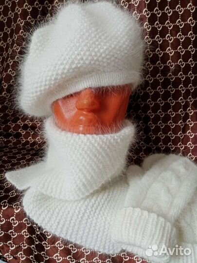 Комплект берет, варежки