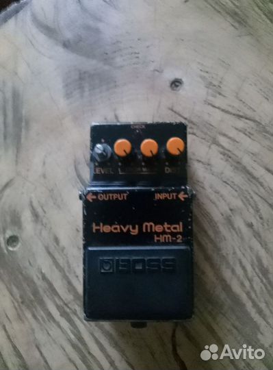 Педаль Boss Heavy Metal HM-2 Япония 84г