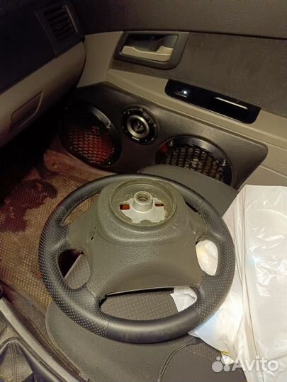 Руль с подушкой priora 1