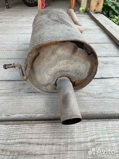 Выхлопная труба Subaru Forester SG