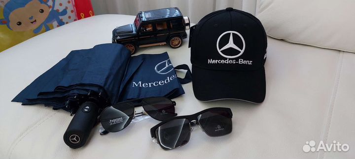 Зонт с логотипом автомобиля Mercedes-Benz автомат