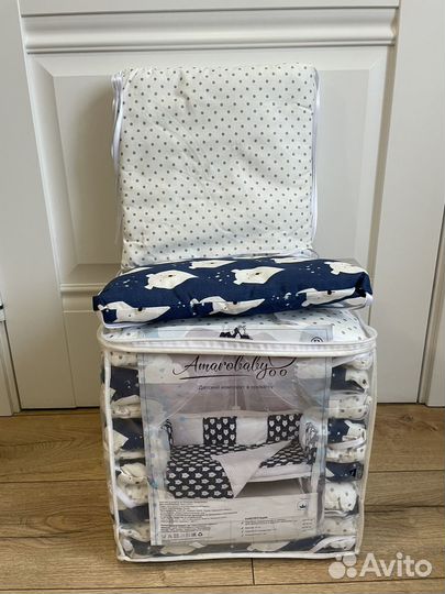 Бортики в кроватку новые