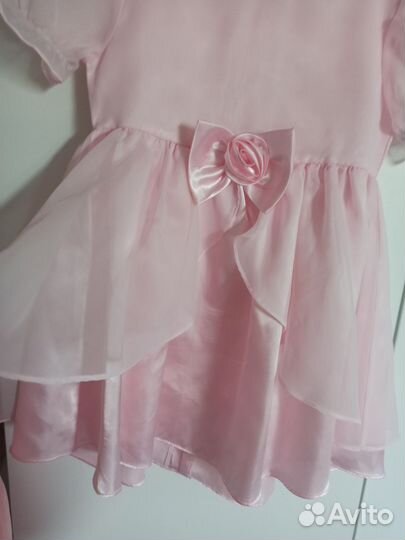 Нарядное платье для девочки 86 92