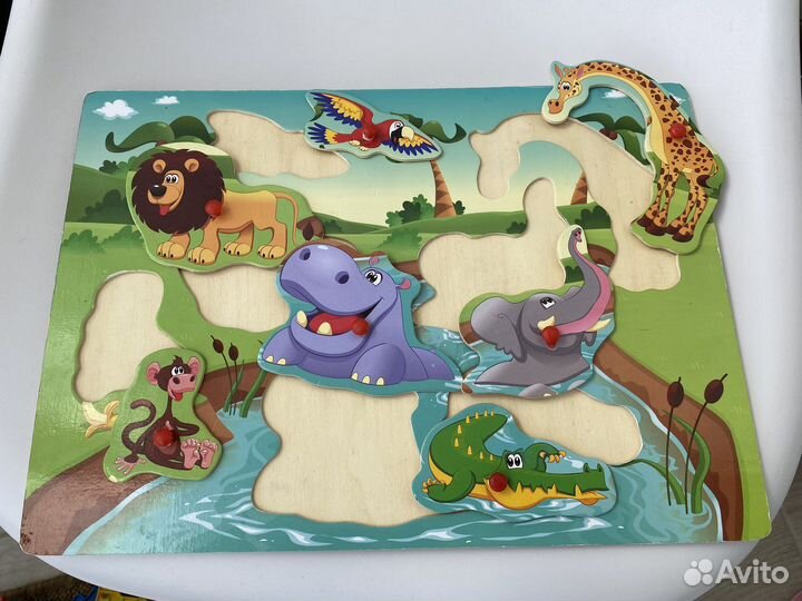 Пазл деревянный