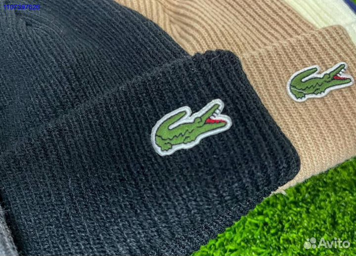Шапка Lacoste (Много цветов) новая + авитодоставка