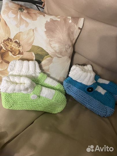 Носки вязаные ручной работы