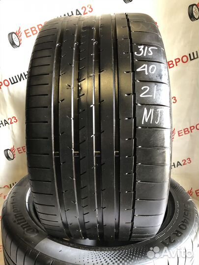 Continental ContiSportContact 6 315/40 R21 111Y