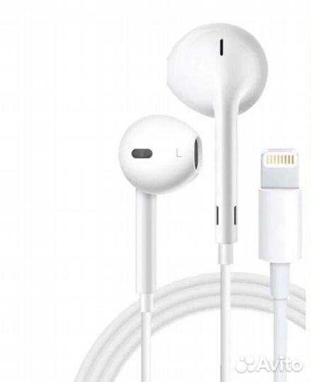 Наушники apple earpods lightning