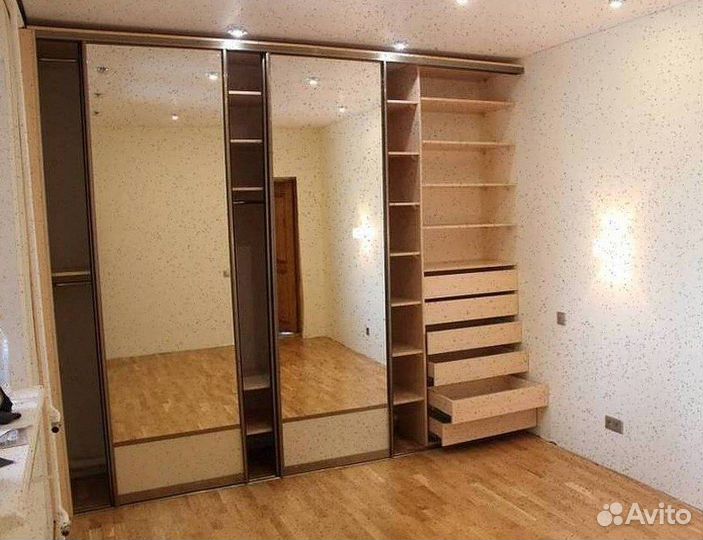 Шкафы купе на заказ (замер бесплатно)