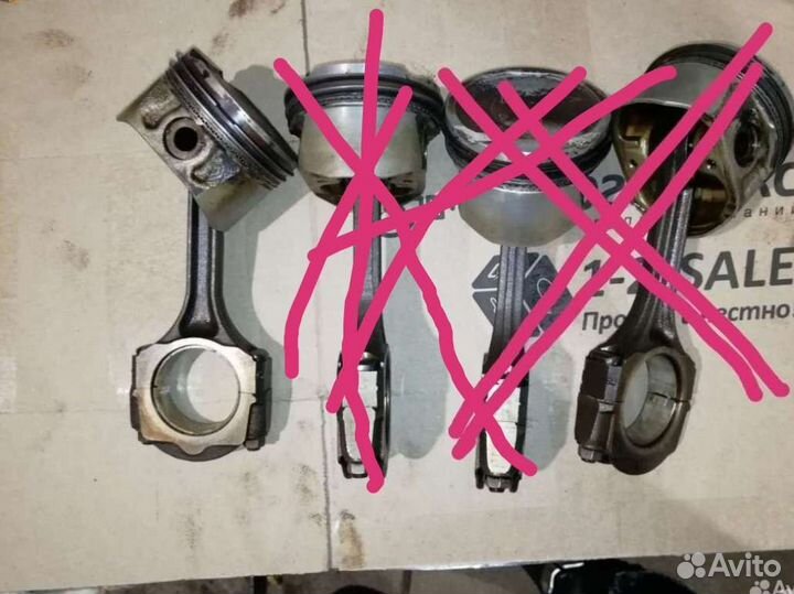 Renault megane fluence scenic шатун к4м