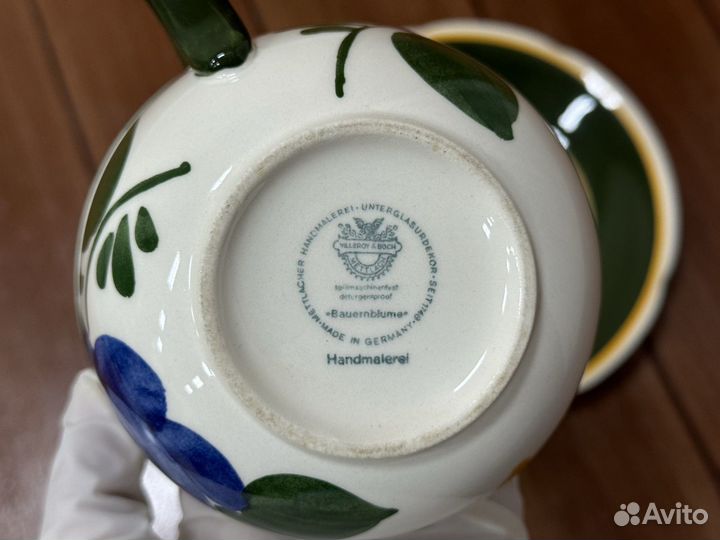 Чайная пара 300мл villeroy boch bauernblume