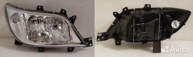 Фара правая для Mercedes Sprinter 901-905 рестайлинг 2003-2005 10890