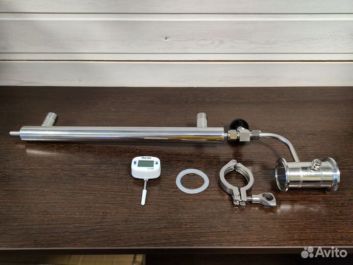 Узел отбора по жидкости. 1.5 дюйма с доохладителем