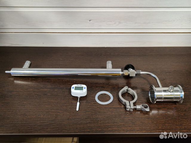 Узел отбора по жидкости. 1.5 дюйма с доохладителем