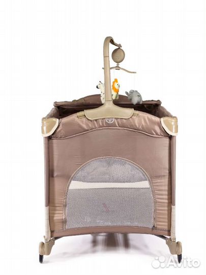 Детская кроватка манеж складная с матрасом