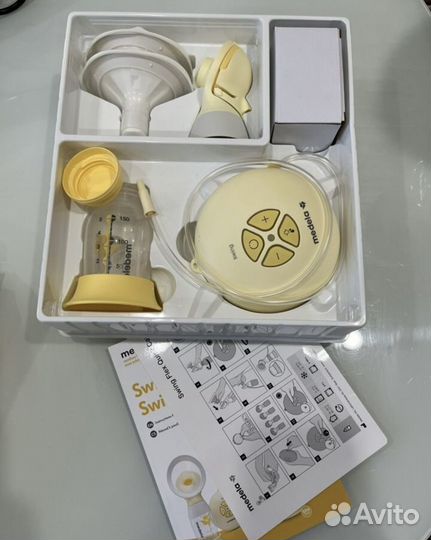 Молокоотсос medela электрический swing flex