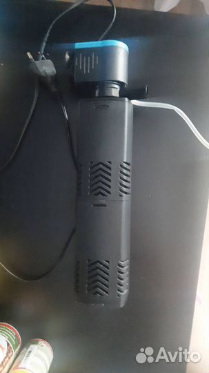 Аквариум +фильтры+автокормушка+химия+корм зол.рыбк