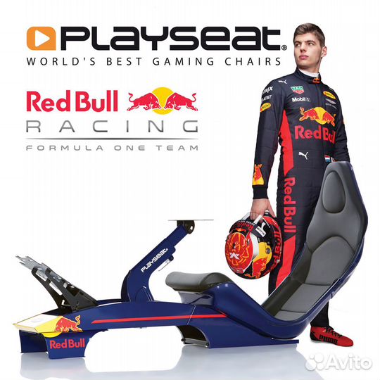 Гоночное кресло Playseat F1 Black PRO (Формула 1)