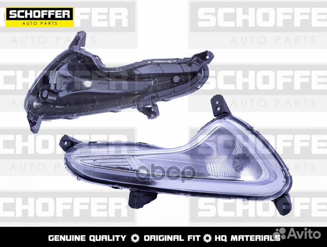 Фара птф правая Hyundai Solaris (I 2014-2017)