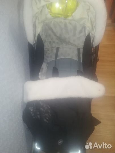 Санки коляска Ника с выдвижными колесами