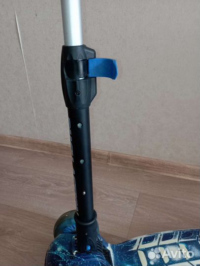 Самокат детский rush action на 3-6 лет складной