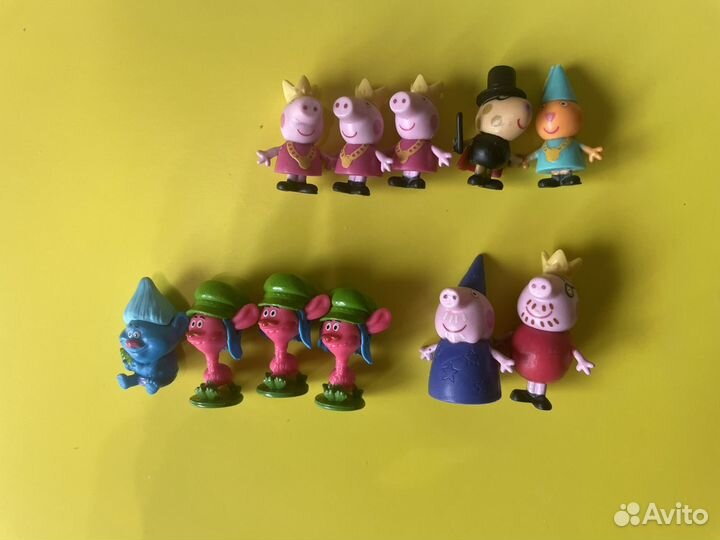 Свинка Пеппа, Тролли киндер чупа-чупс