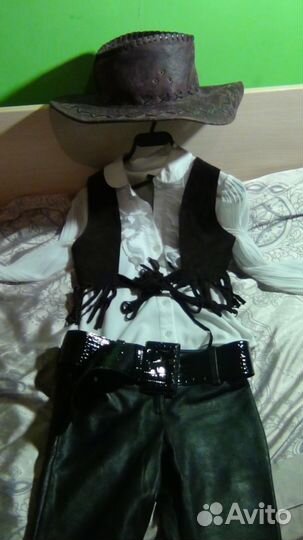 Костюм-ковбойша Новый год на 8-11 лет