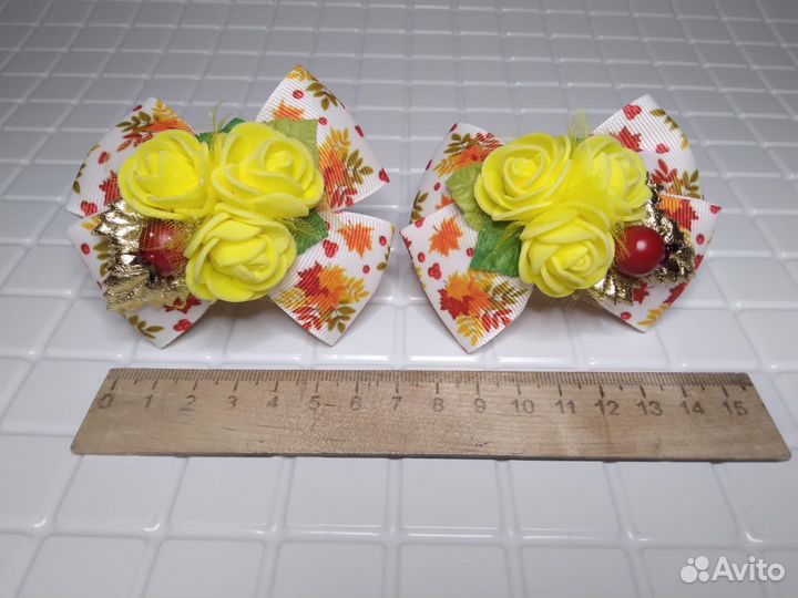 Бантики ручной работы б/у