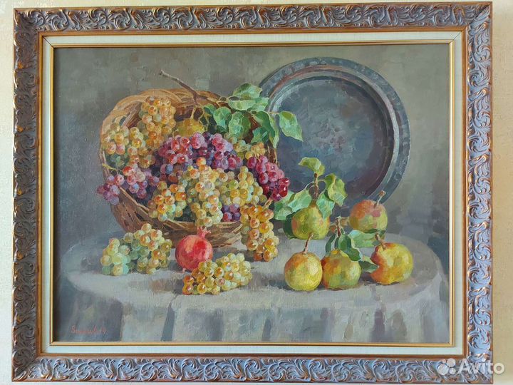 Картина маслом на холсте натюрморт